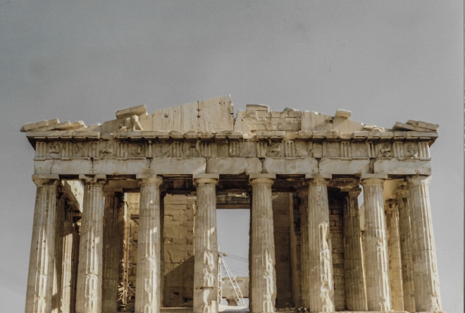 Nov 1987 The Parthenon Athens